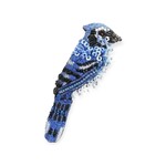 Blue Jay  Brooch Pin
