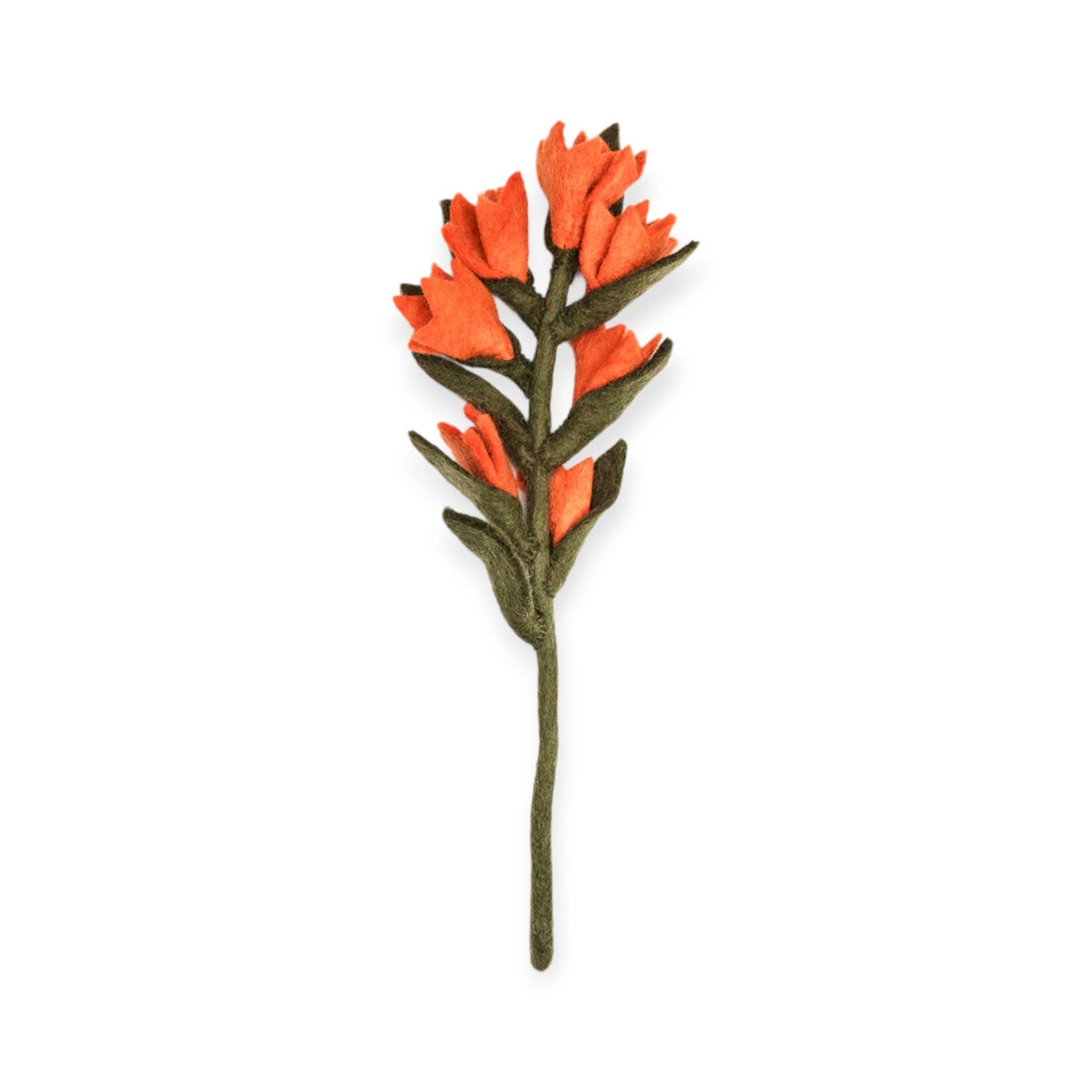 Global Goods Partners Felt Indian Paintbrush Flowers