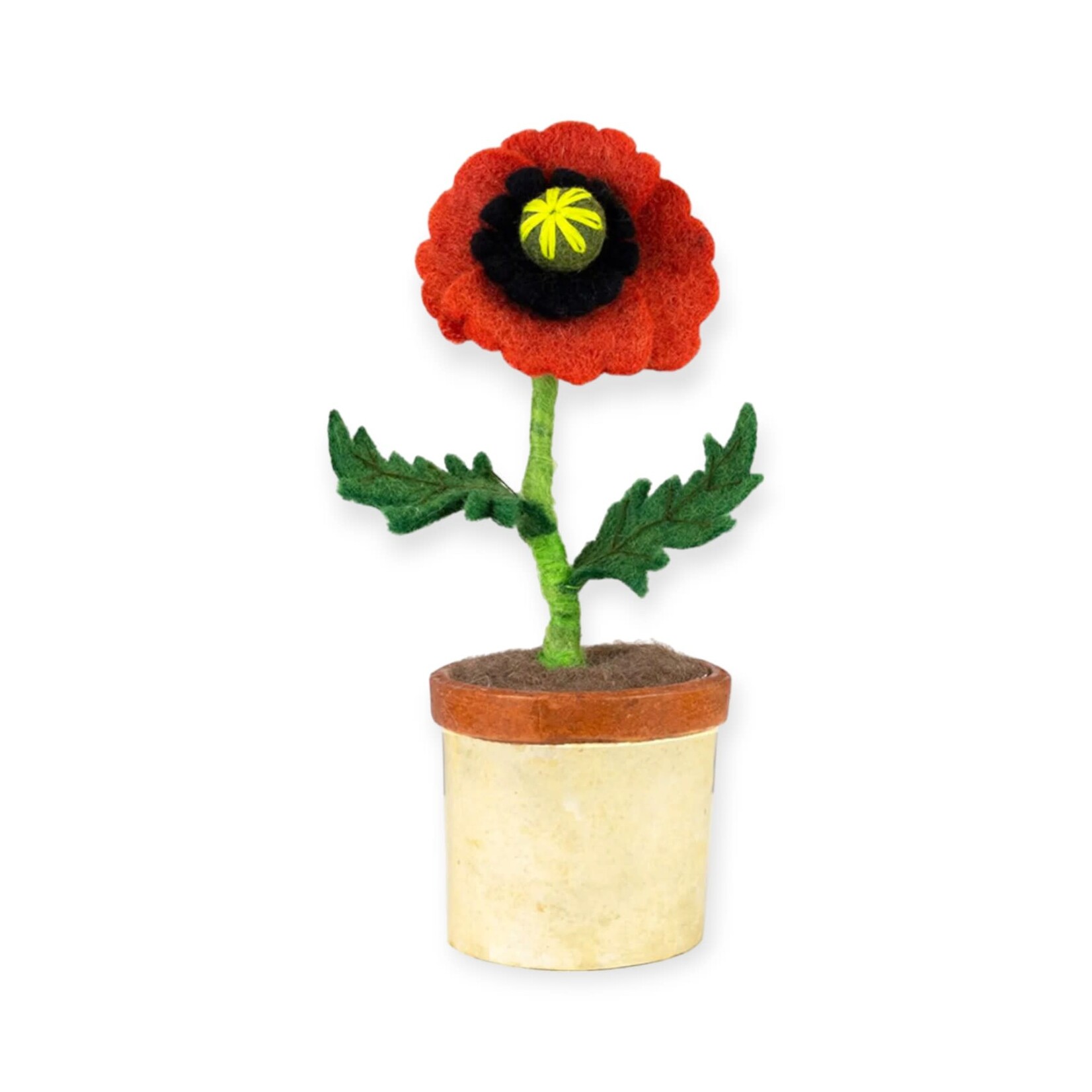 DZI Potted Felt Plant