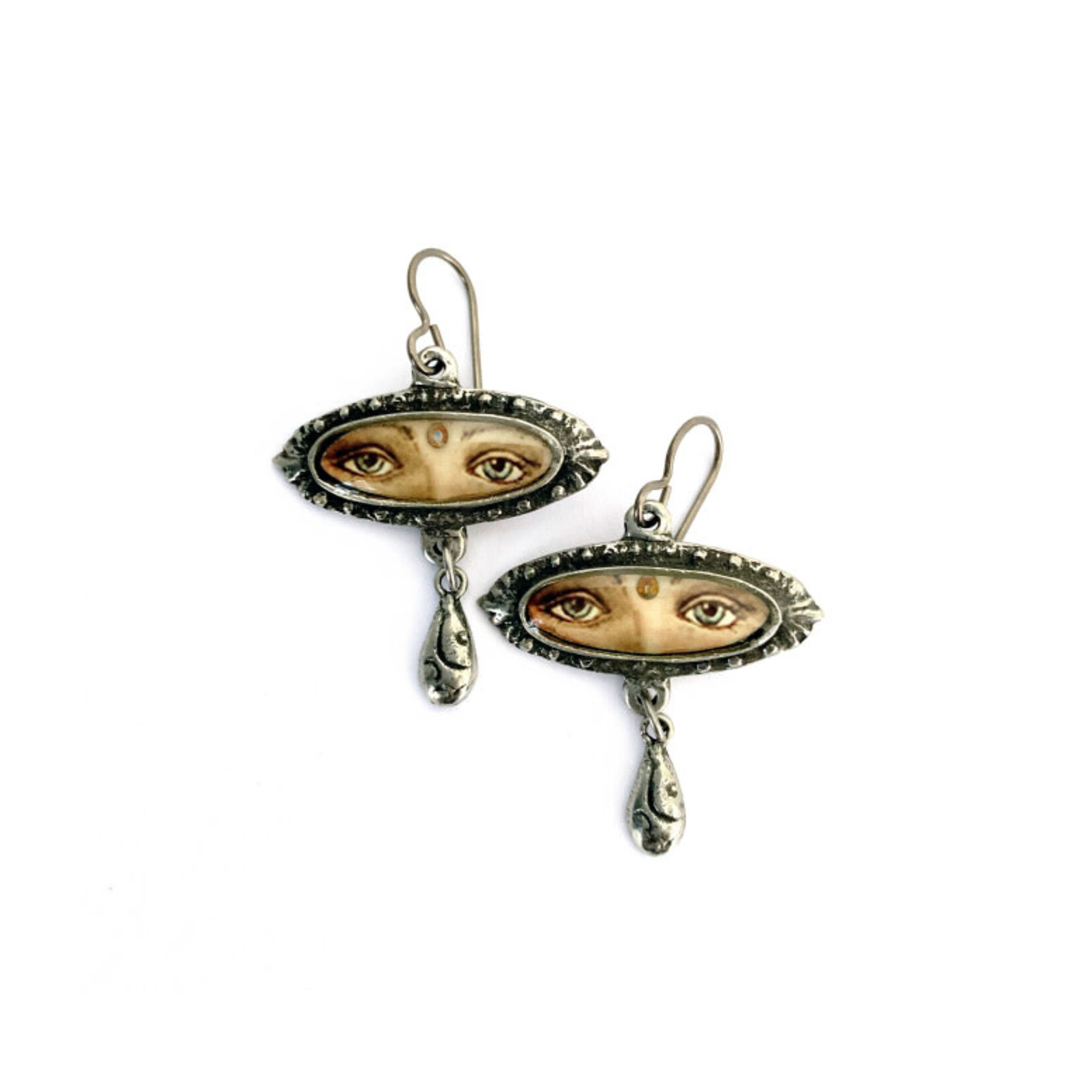 Laurie Leonard Designs Eveyes Victorian Eyes Earrings