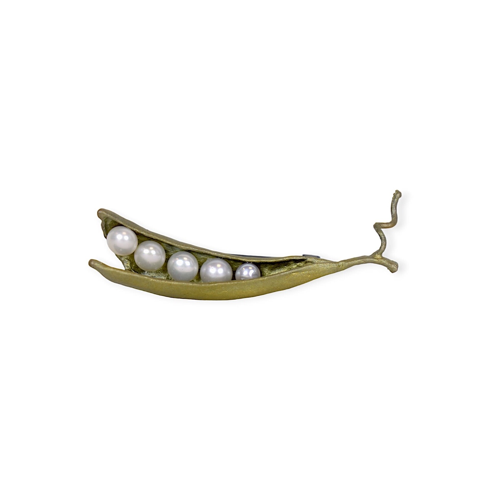 Michael Michaud Peapod 5 Pearl Pin