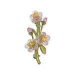 Michael Michaud Peach Blossom Dainty Pin
