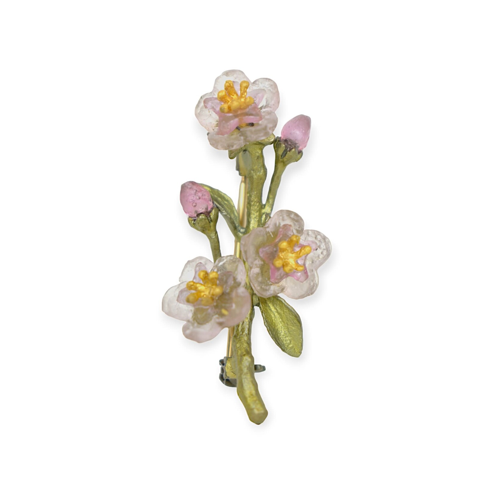 Michael Michaud Peach Blossom Dainty Pin