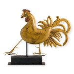 Yellow Rooster Weathervane