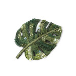 Monstera Leaf Pin Brooch