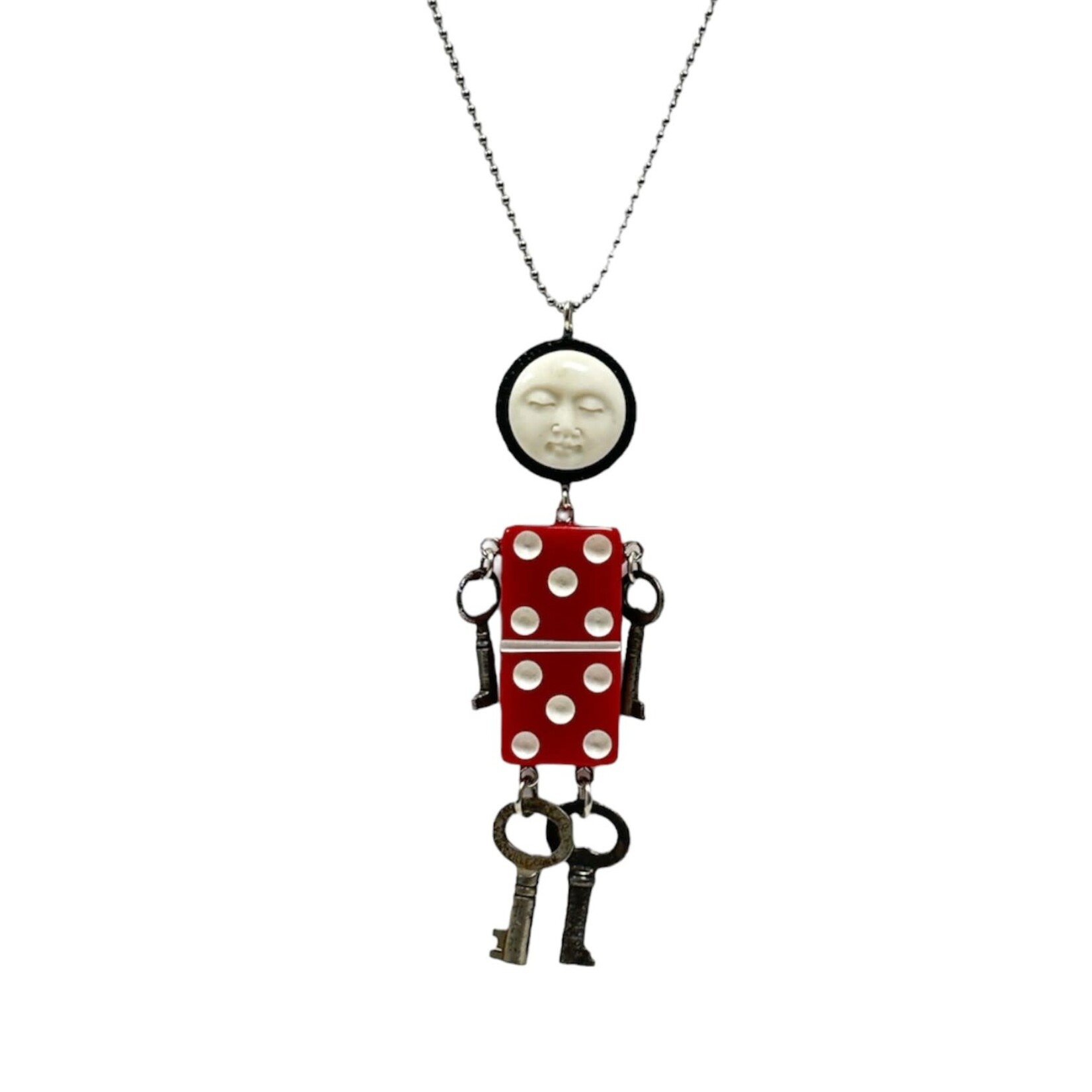 Hilary Greif Designs Domino Girl Necklace