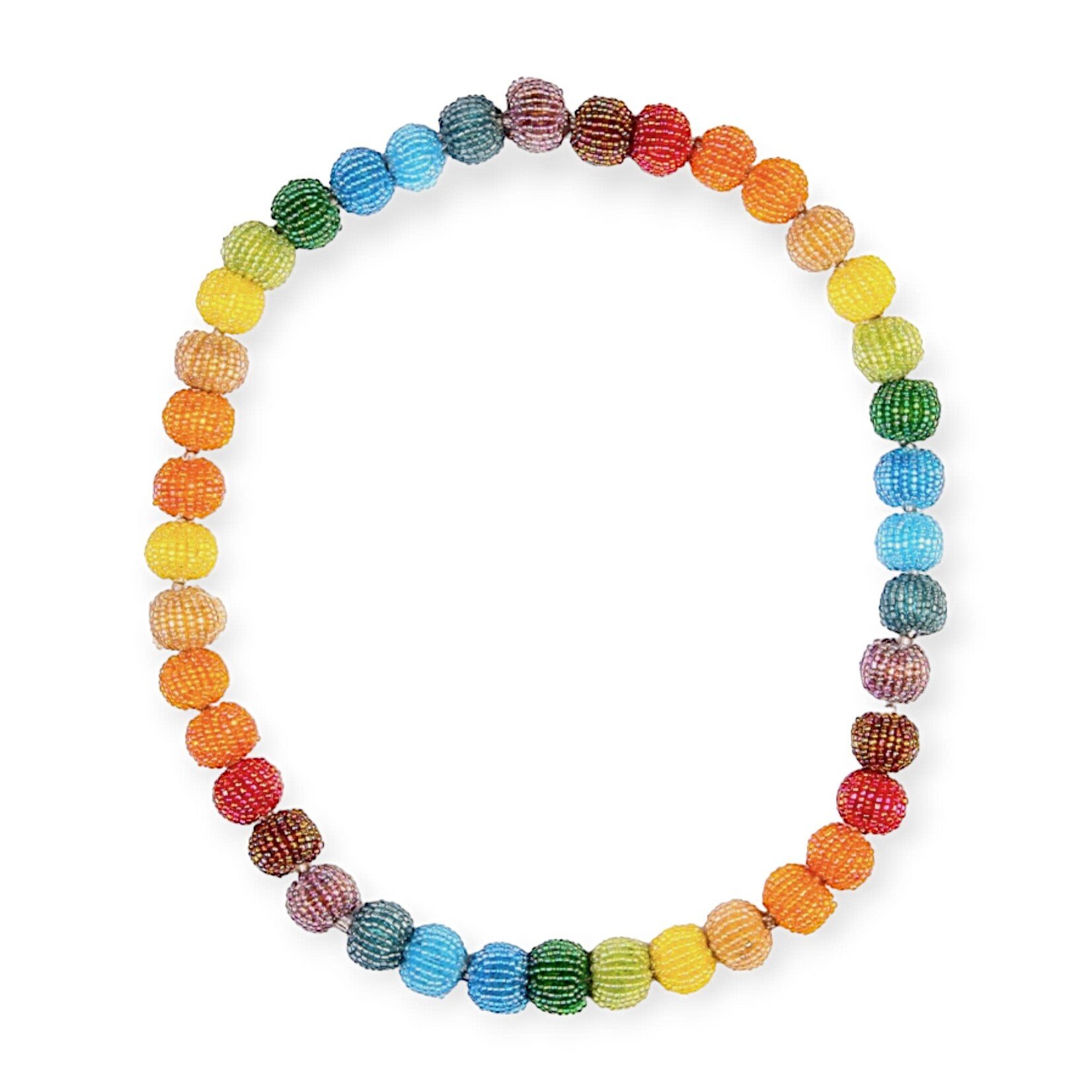 Erik & Mike Iridescent Rainbow Ball Beads