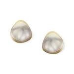 Marjorie Baer Accessories Inc. Large Layered Organic Discs Clip Earring