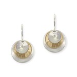 Marjorie Baer Accessories Inc. Three Layered Cymbals Wire Earrings