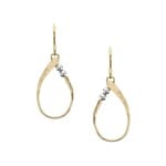 Marjorie Baer Accessories Inc. Oval Ring with Pearls Earring