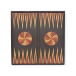 Aged By Design Flaming Fire Backgammon Board