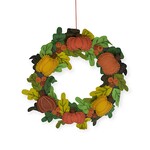 Stitch By Stitch 10" Wreath of Pumpkins