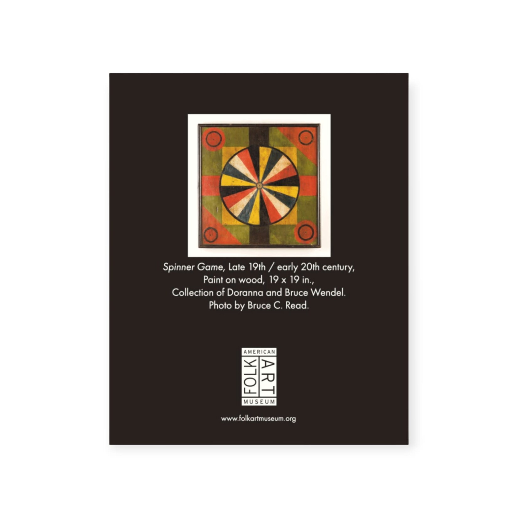 Playing with Design Spinner Game American Folk Art Museum