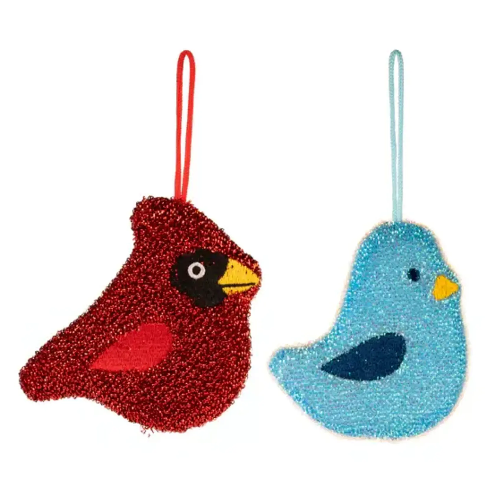 Kikkerland Design Songbird Scrubber Set