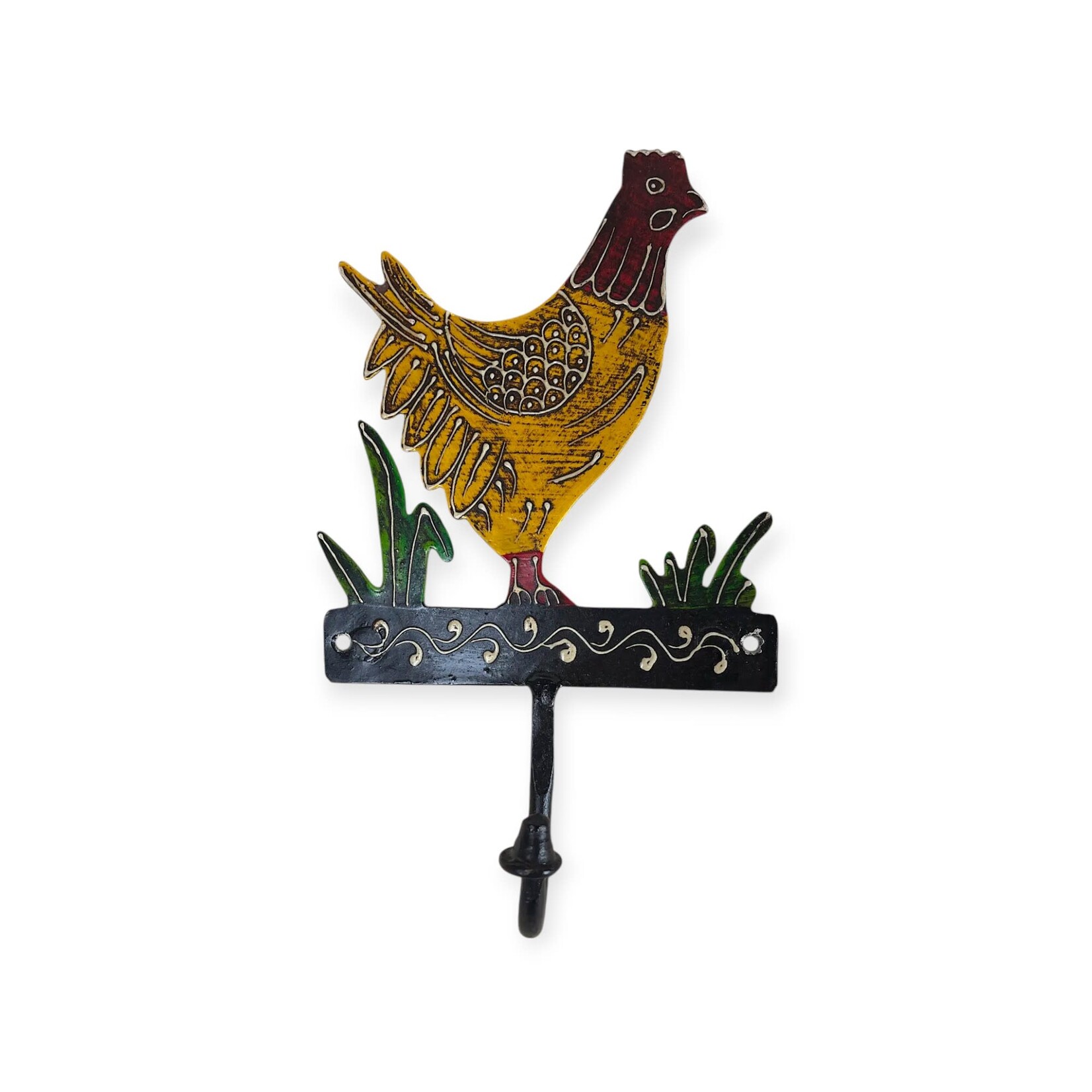 Natural Habitat Metal Painted Hook