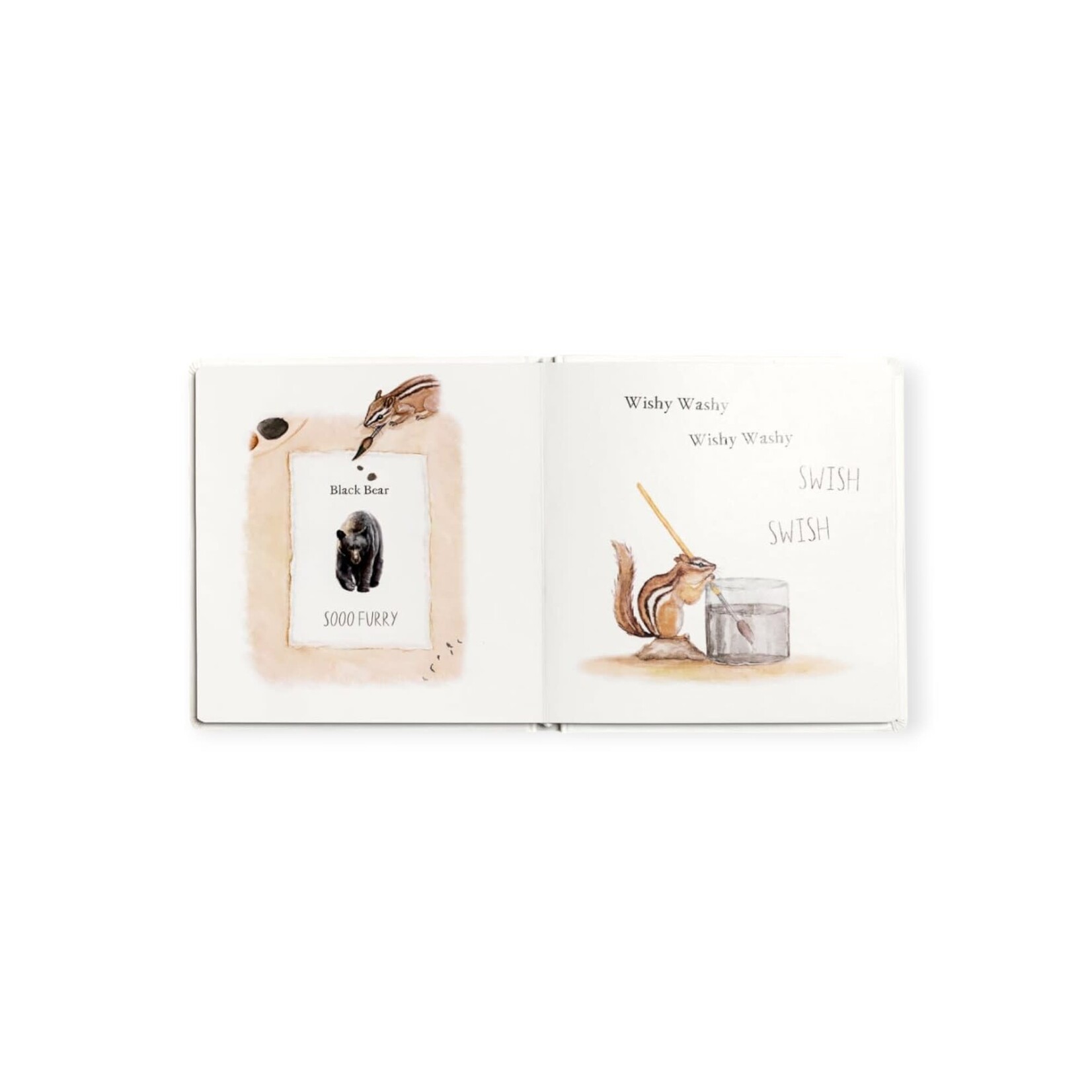 Paige Tate & Co. Wishy Washy: A Board Book of First Words and Colors