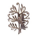 Haiti Fair Trade~ It's Cactus Hanging Bird in a Branch Wall Decor