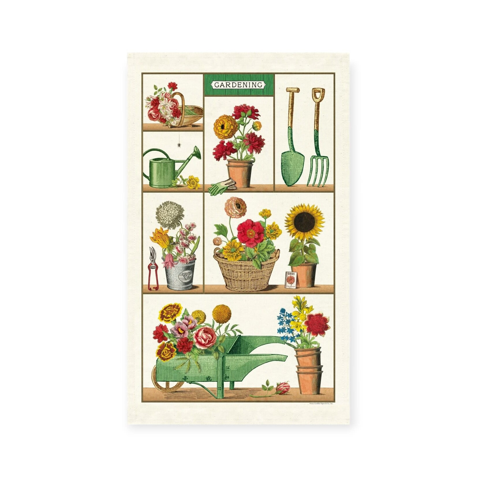 Cavallini Papers & Co. Inc Vintage Tea Towel