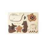 Wee Gallery Wooden Tray Puzzle - Ocean Animals