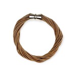 Piano Wire Twist Bracelet