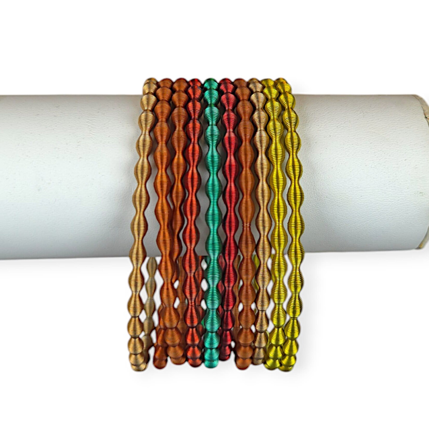 Adia Kibur Accessories Fall Coil Bracelet Set