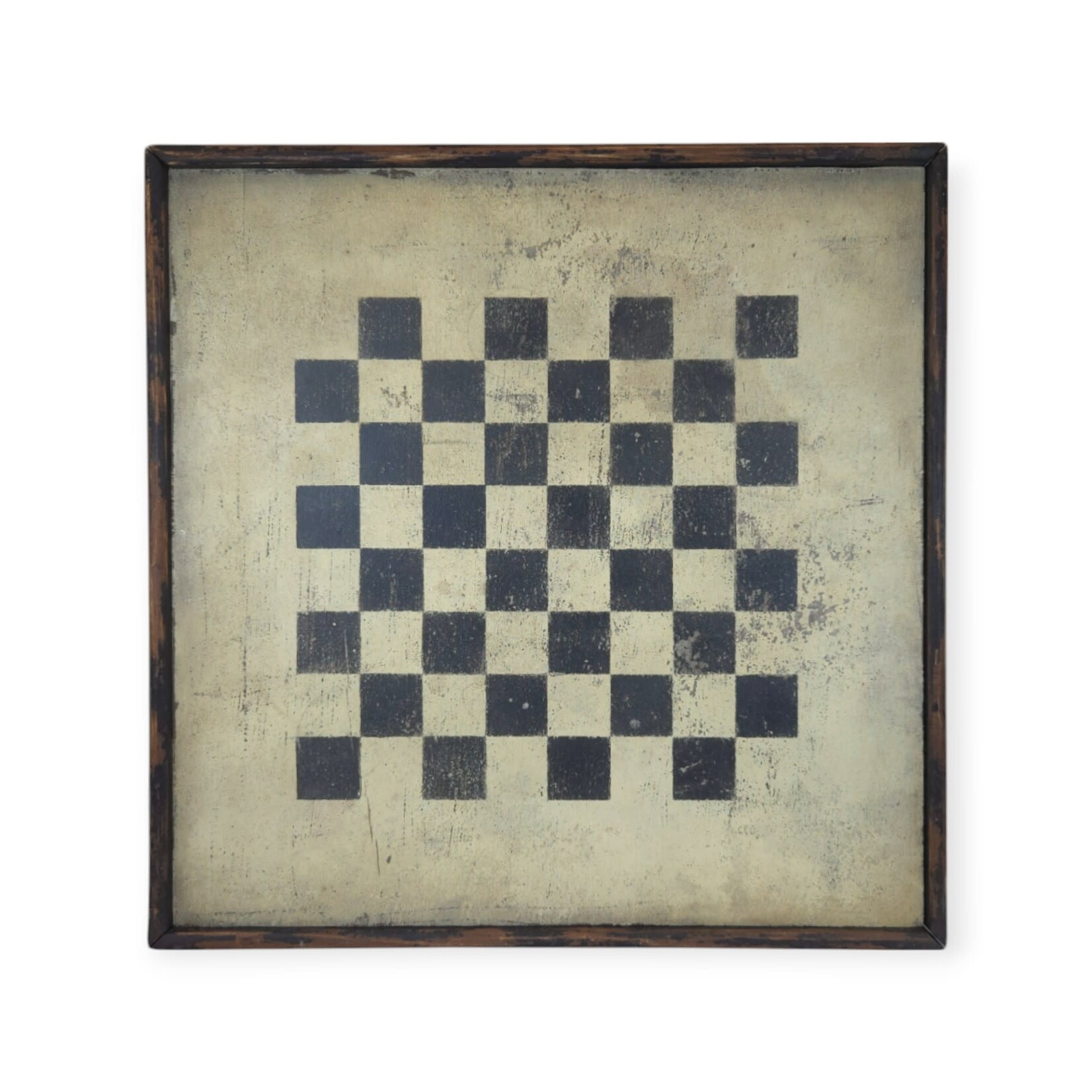Aged By Design Folk Art Checkerboard Gameboard
