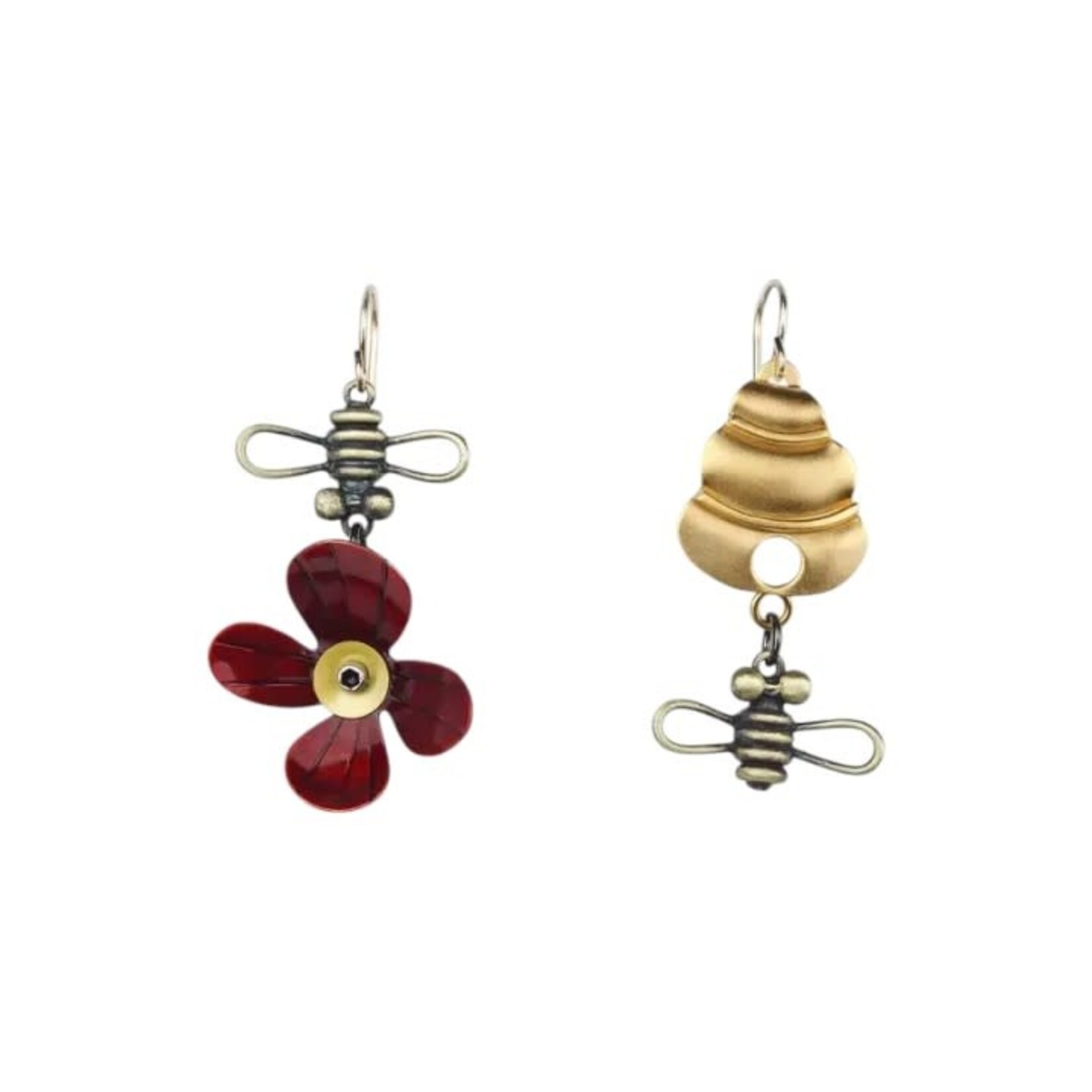 Chickenscratch Bee Line Earrings