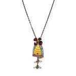 Chickenscratch Bee Line Necklace