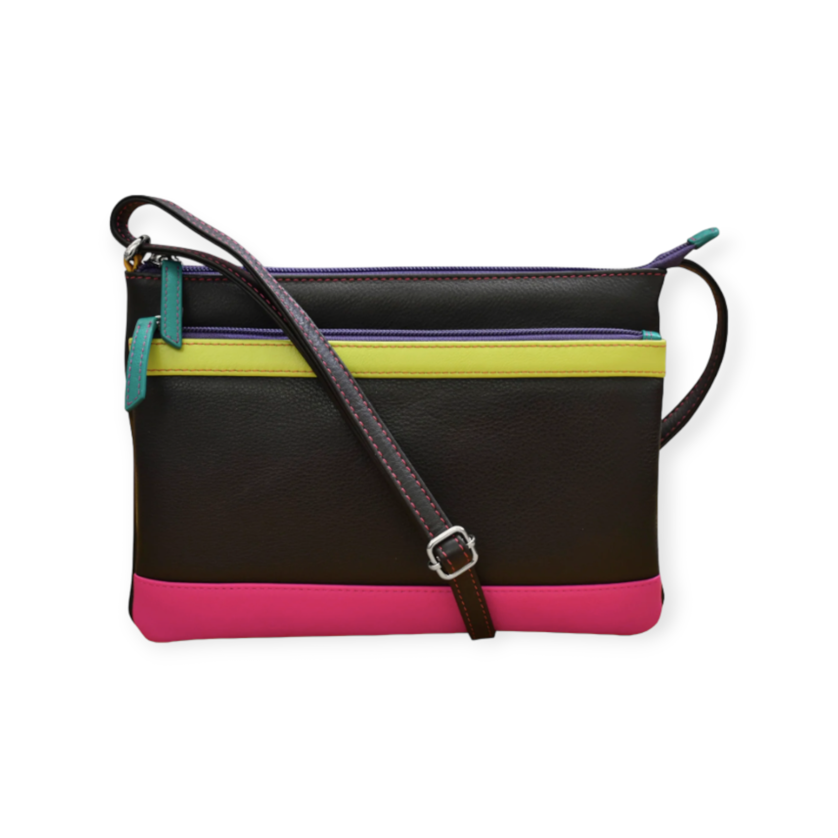 Double Zip Crossbody
