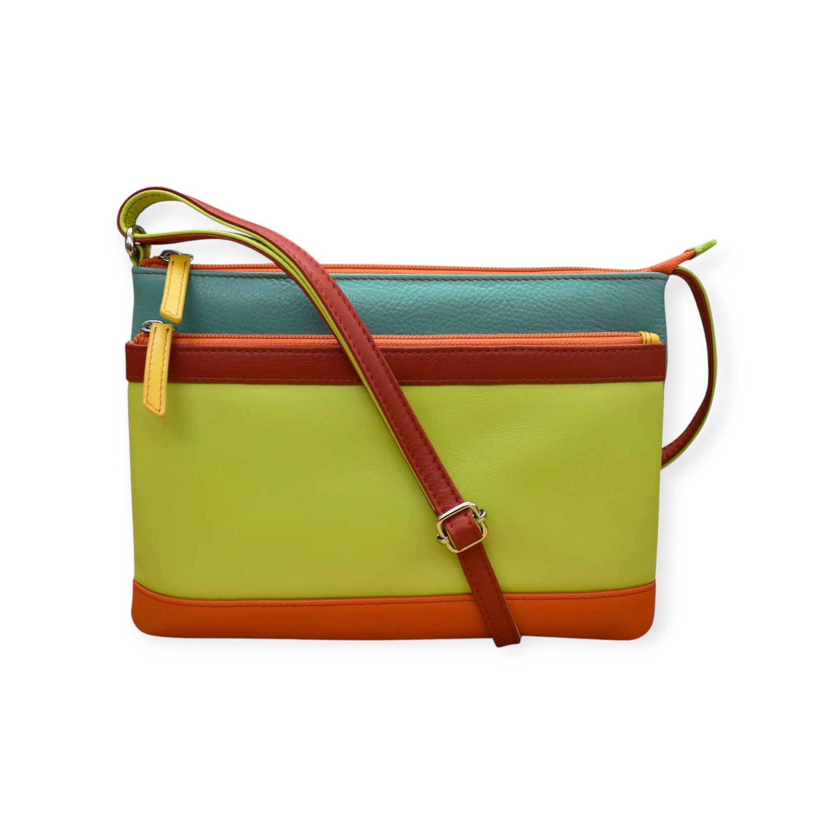 Double Zip Crossbody