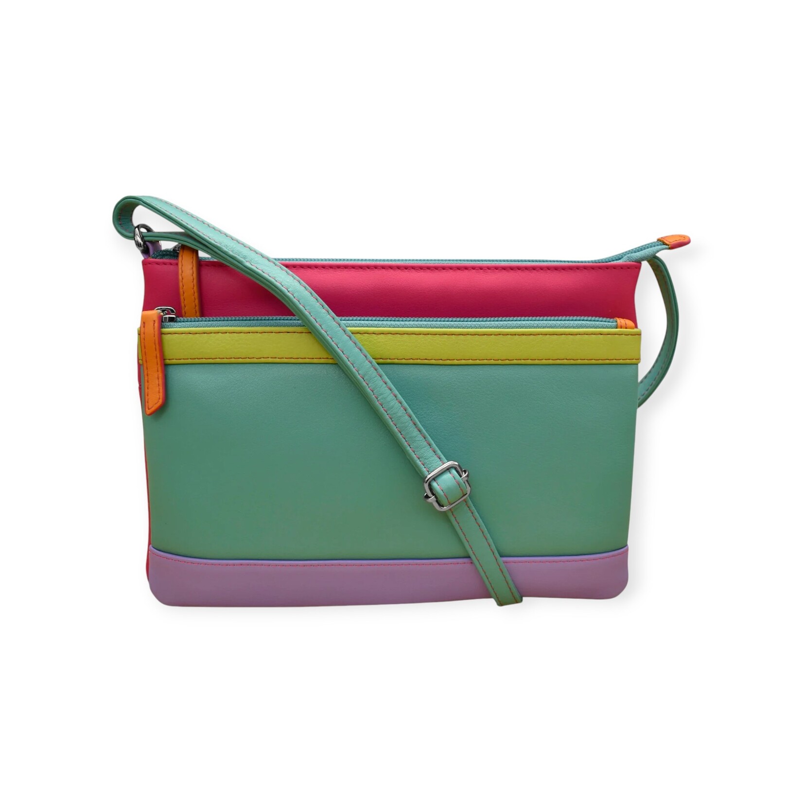Double Zip Crossbody