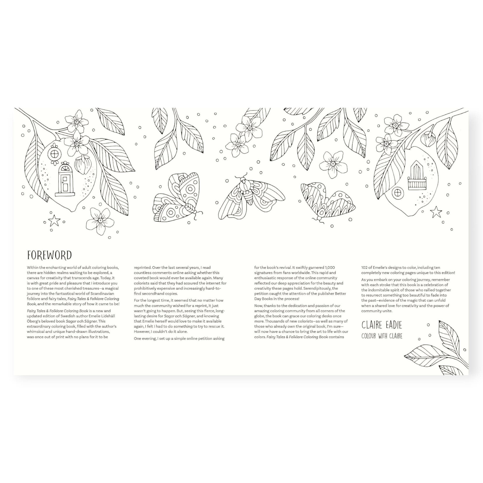 Schiffer Publishing Ltd. Fairy Tales & Folklore Coloring Book