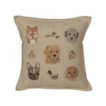 Coral & Tusk Charming Canines Pillow