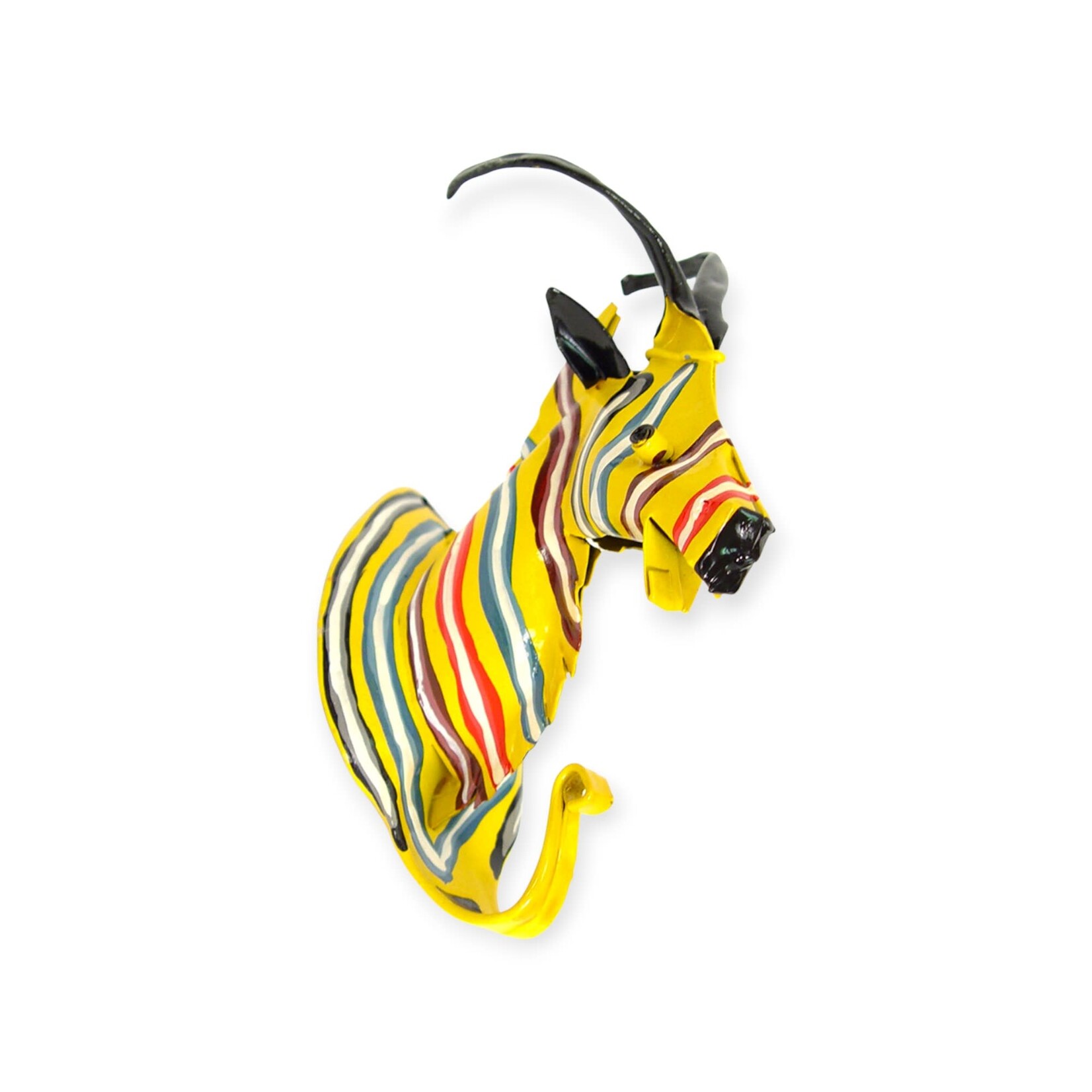 Mbare LTD Painted Tin Animal Hook