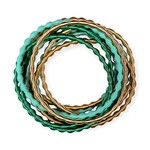 Adia Kibur Accessories Oasis Coil Bracelet Set