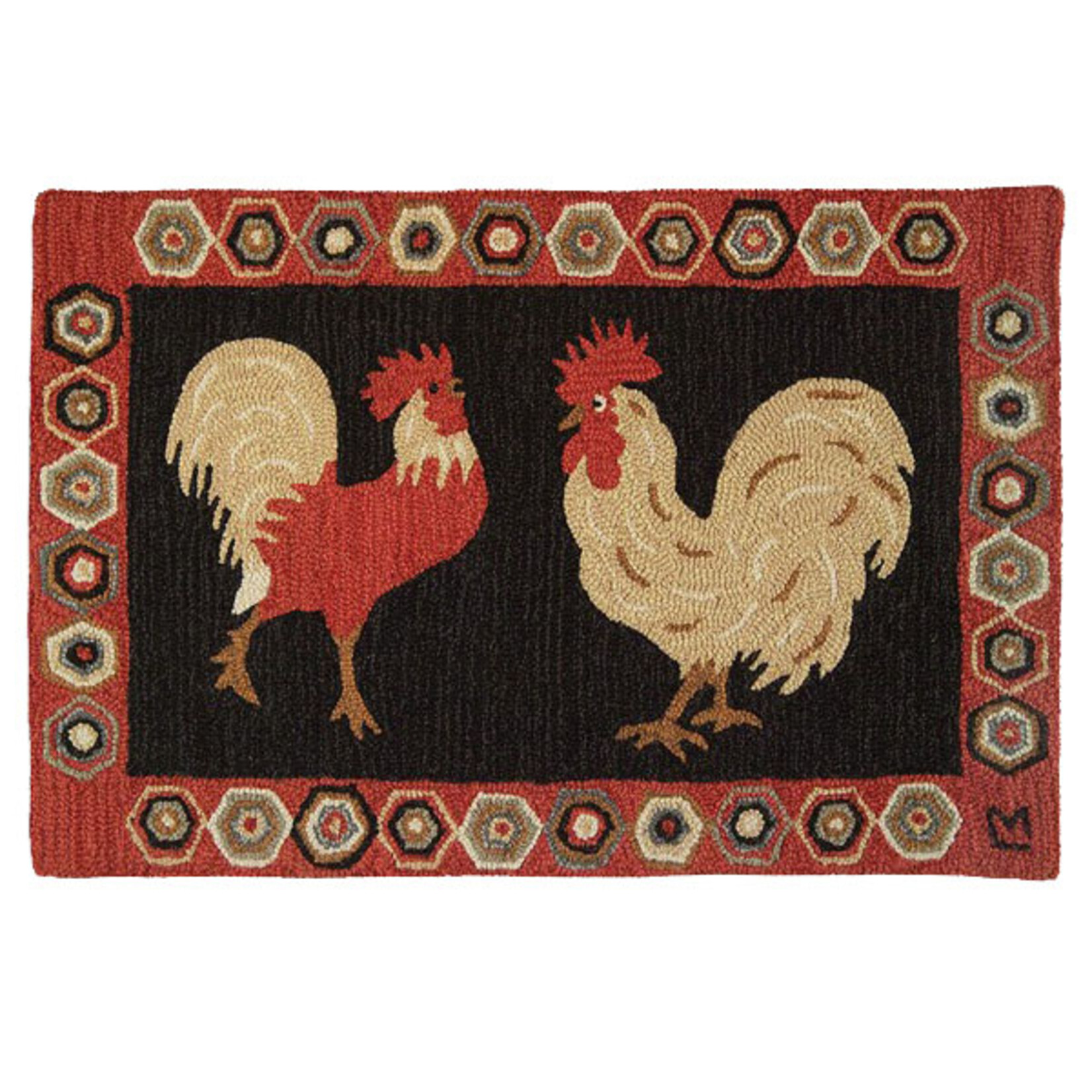 Face Off Wool Rug