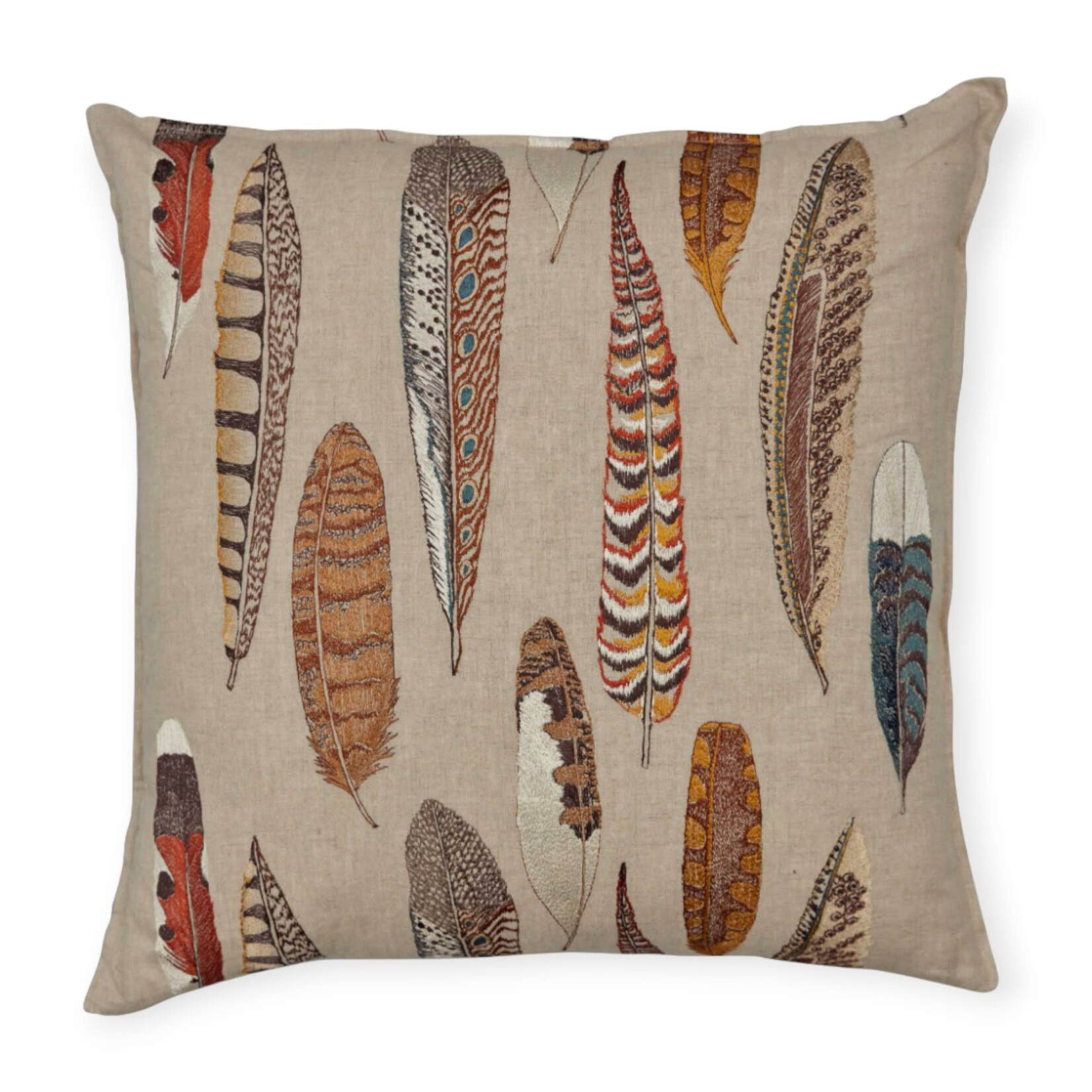 Coral & Tusk Falling Feathers Pillow