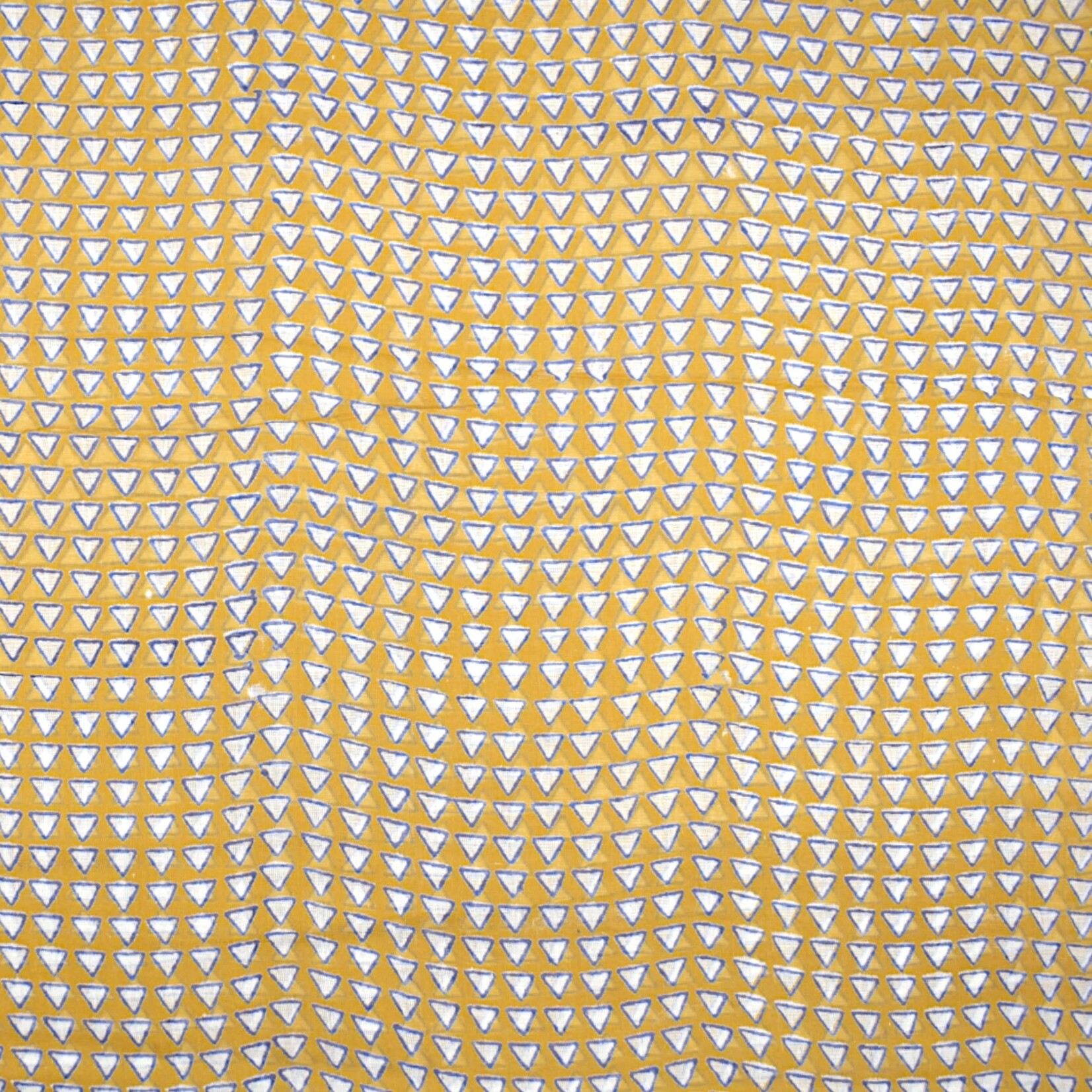 Graymarket Design Taos Gold Block Print Scarf