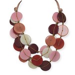Organic Tagua Jewelry Cooper Necklace