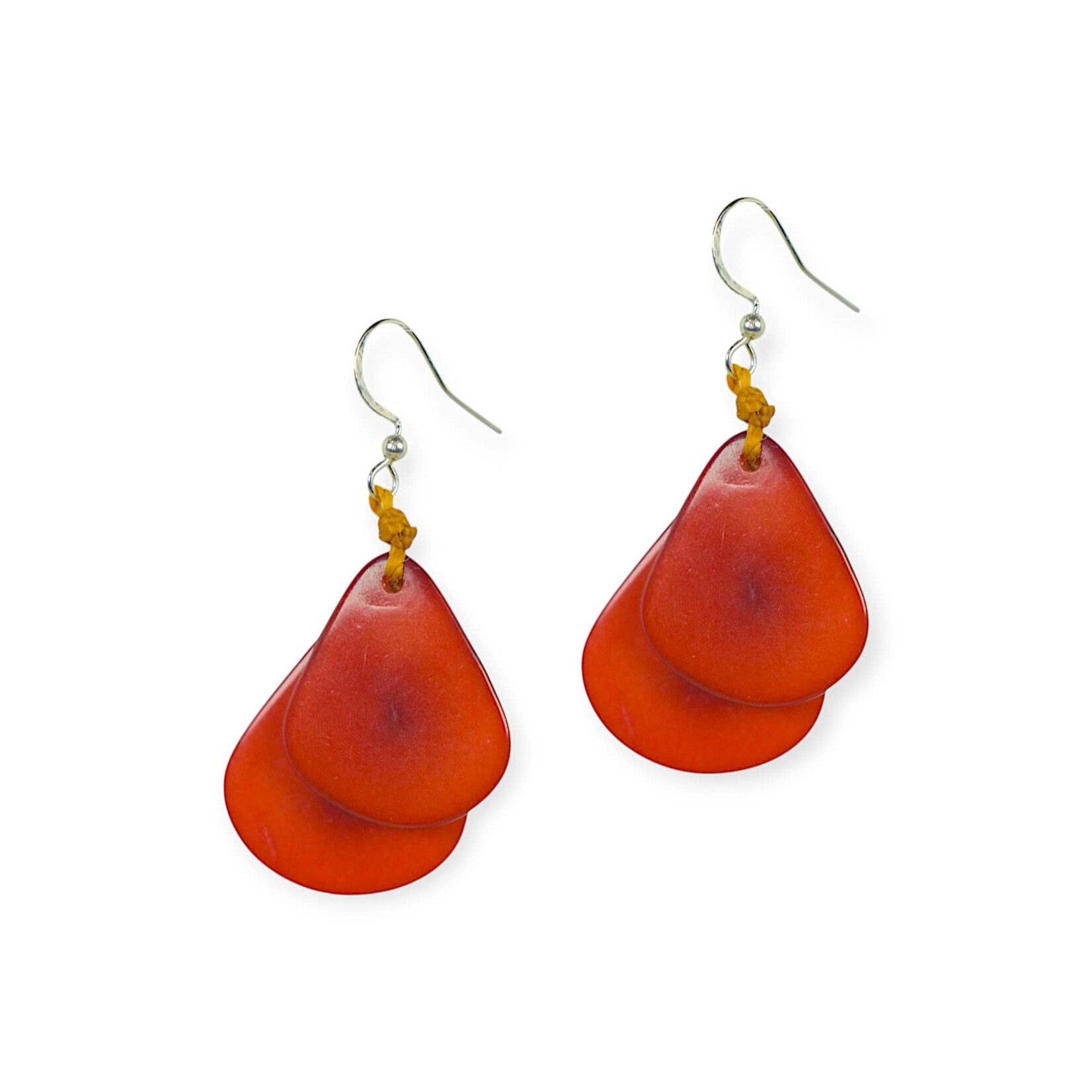 Organic Tagua Jewelry Fiesta Earrings