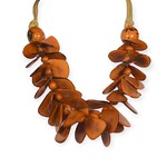 Organic Tagua Jewelry Mariposa Necklace