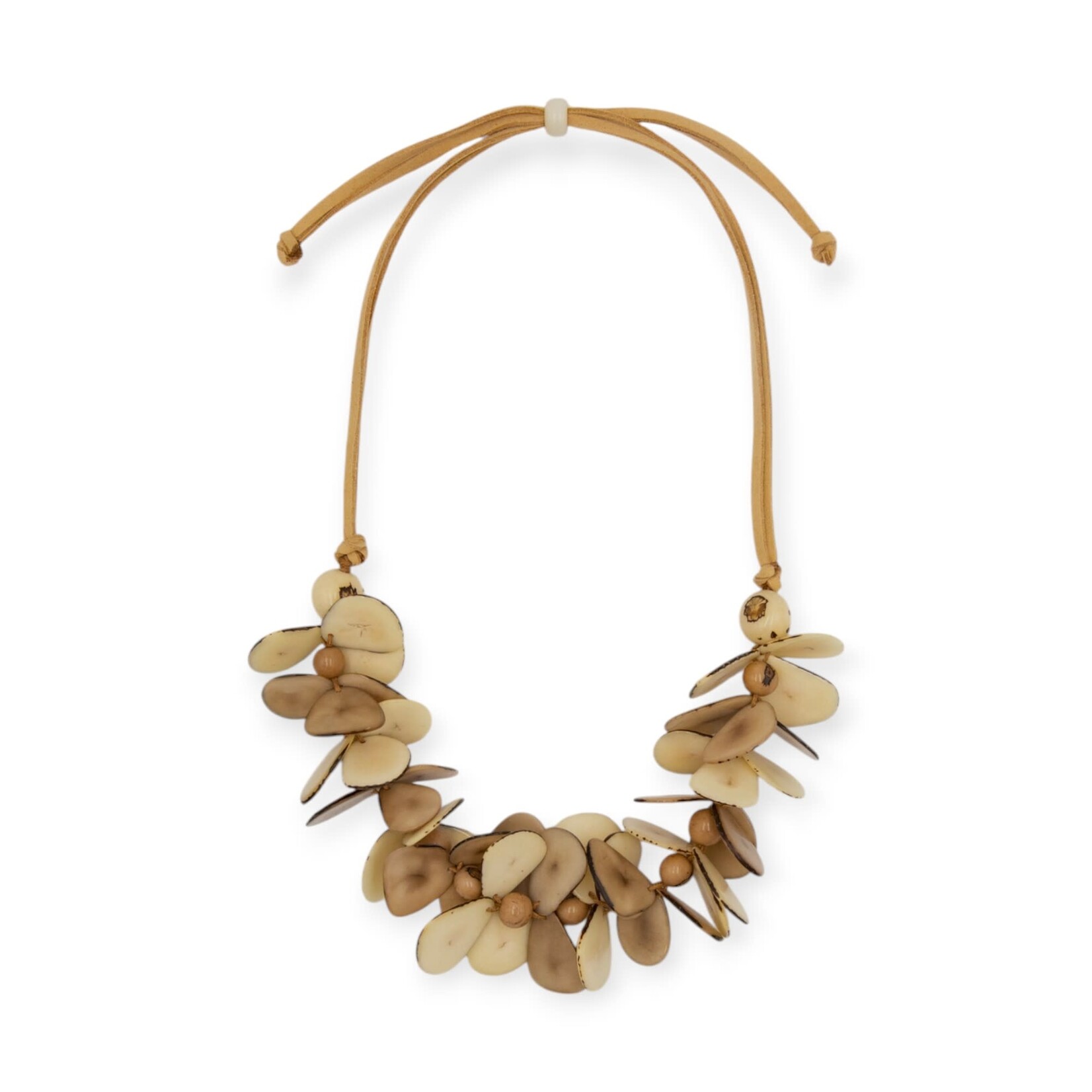 Organic Tagua Jewelry Mariposa Necklace
