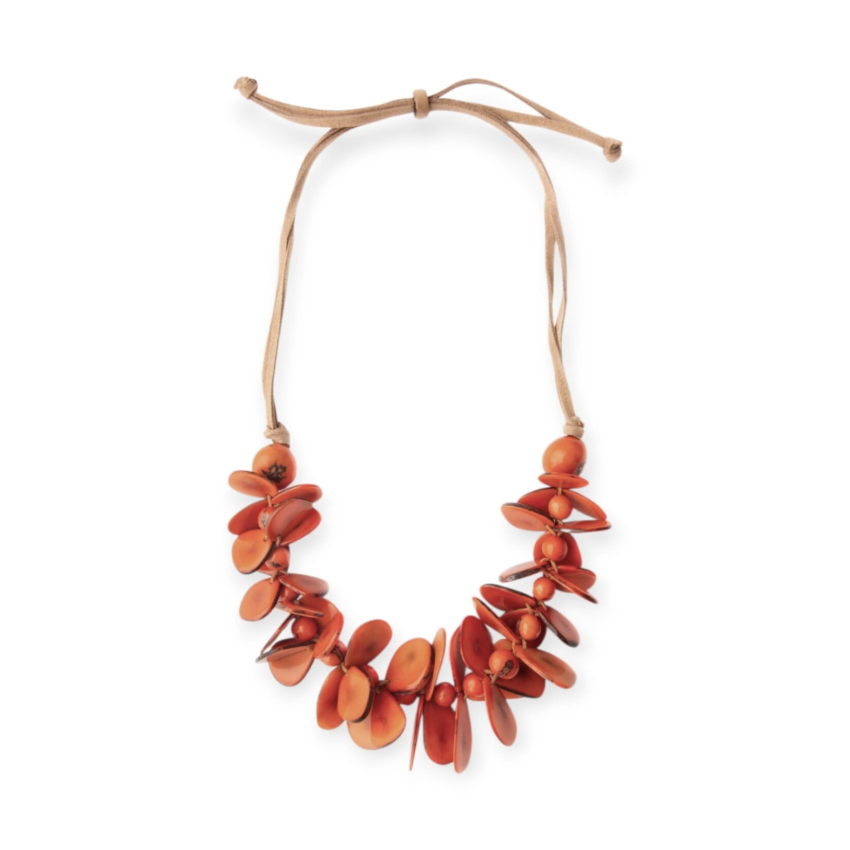 Organic Tagua Jewelry Mariposa Necklace