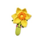 Pebble Spring Daffodil Flower Rattle