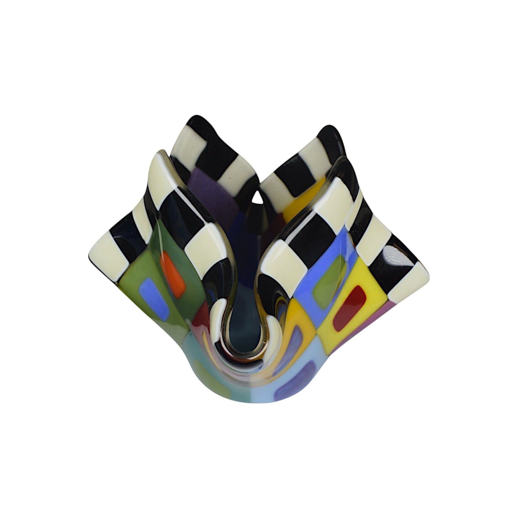 Case Island Glass Lucy Folded Glass Vase