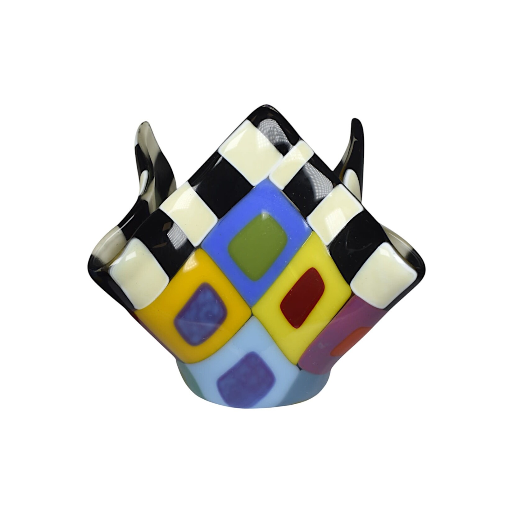 Case Island Glass Lucy Folded Glass Vase