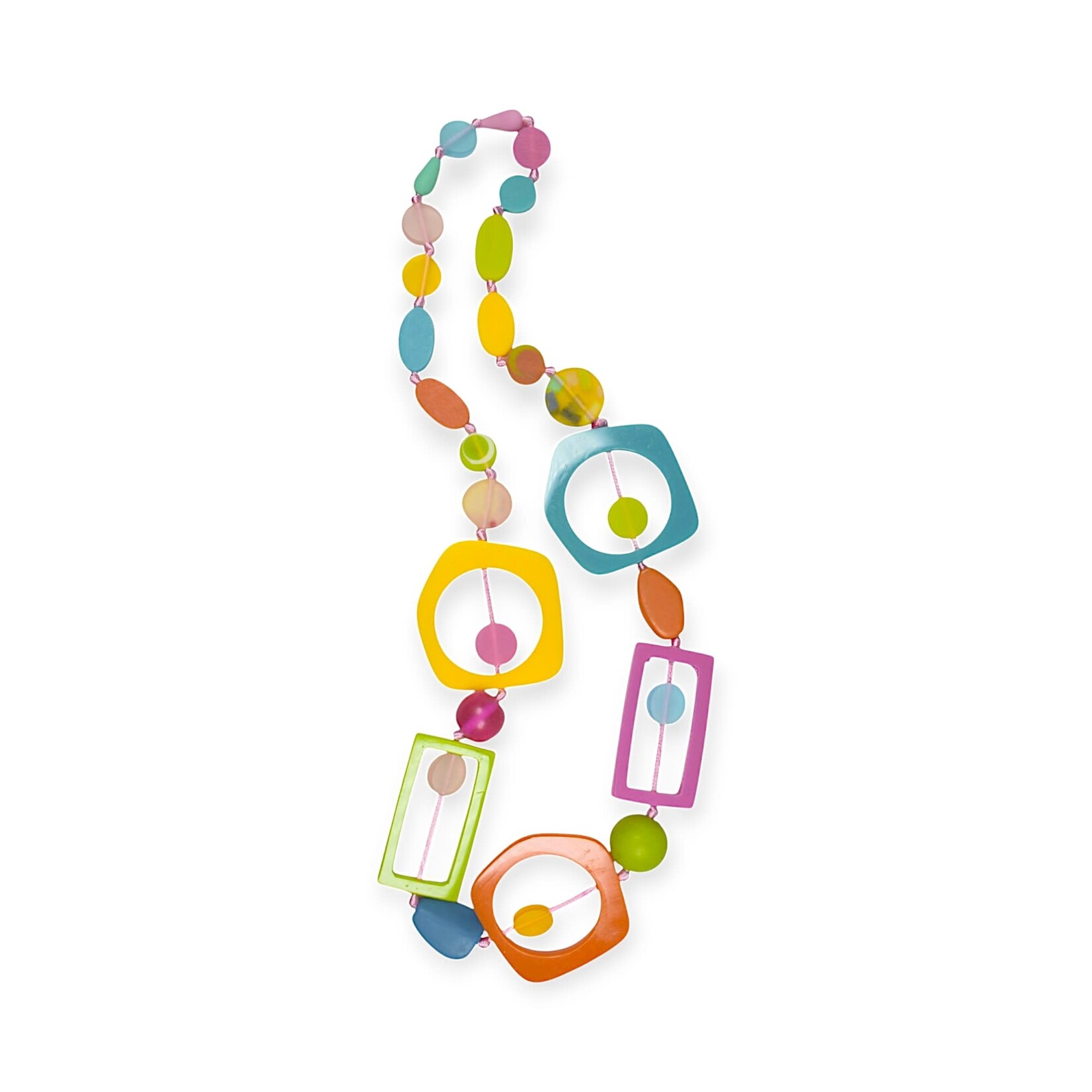 Nusantara Large Diwali Resin Necklace