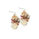 Elements / Jill Schwartz Rustic Rose Earrings