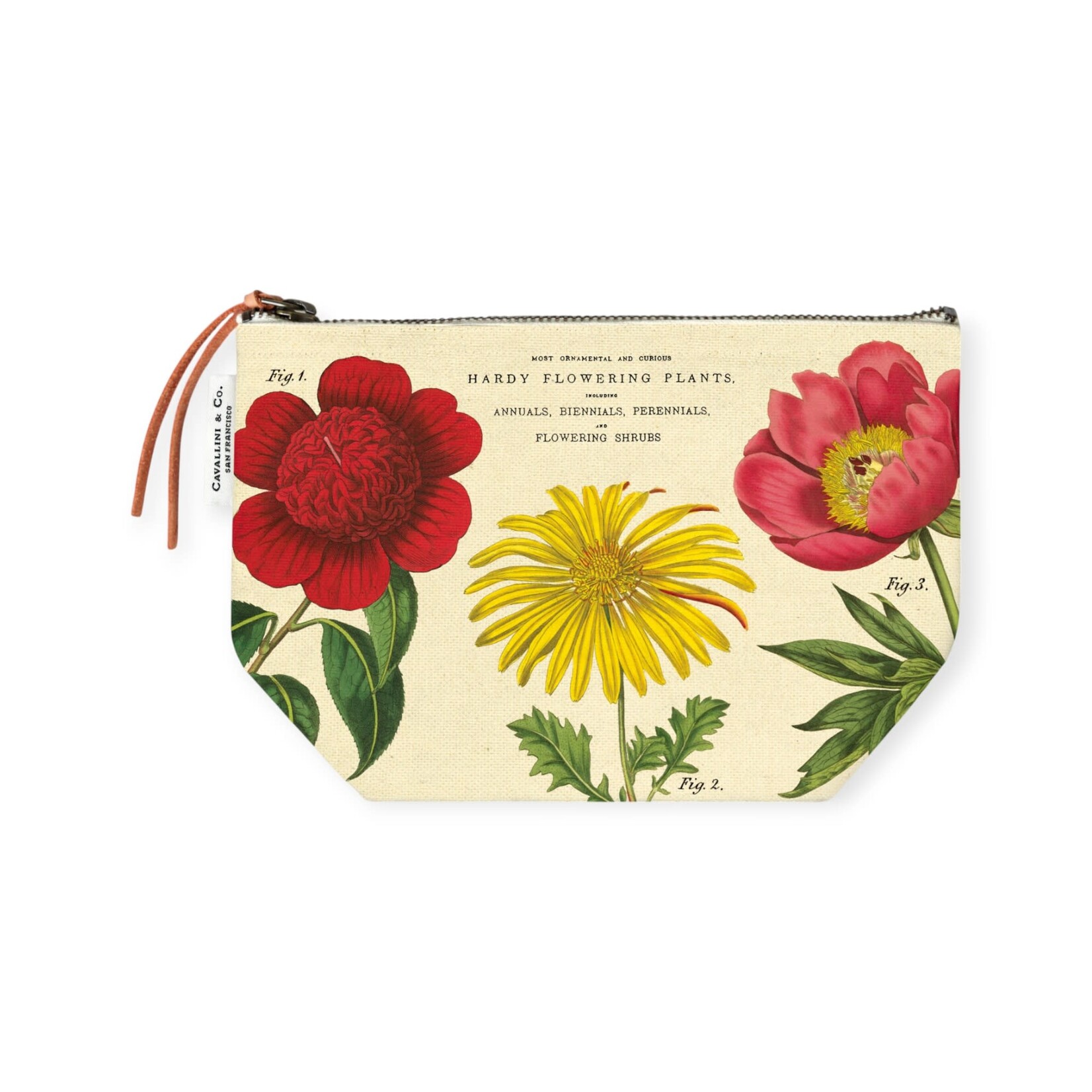 Cavallini Papers & Co. Inc Vintage Pouch Botanica