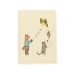Coral & Tusk Embroidered Greeting Card